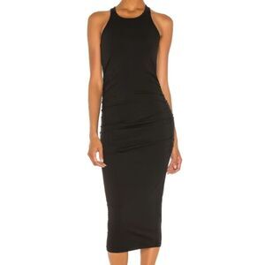Michael‎ Stars Racerback Midi Dress in Black